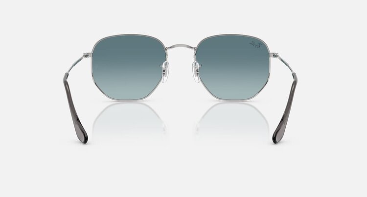 Ray Ban Ray Ban Hexagonal Flat Polished Silver | 003/3M51