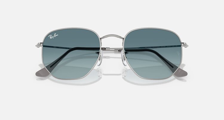Ray Ban Ray Ban Hexagonal Flat Polished Silver | 003/3M51