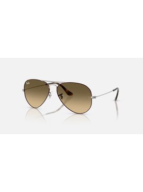 Ray Ban Ray Ban Aviator Large Metal Havana On Gunmetal | Brown Vintage/Black