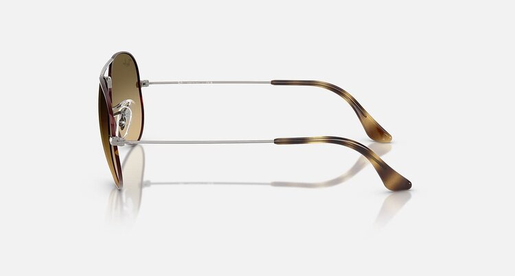 Ray Ban Ray Ban Aviator Large Metal Havana On Gunmetal | Brown Vintage/Black