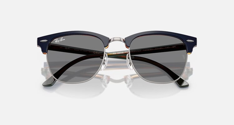 Ray Ban Ray Ban Clubmaster Classic Gunmetal Blue | 1278B149
