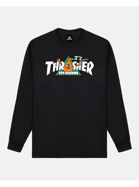 Thrasher Thrasher X Toy Machine Vortex L/S (Mens) | Black