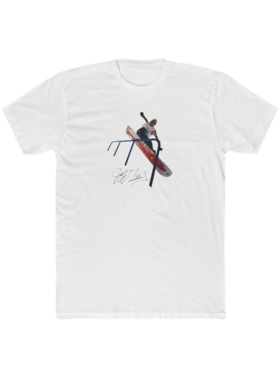 45RPM Brushie Tee | White