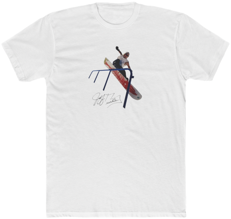 45RPM Brushie Tee | White