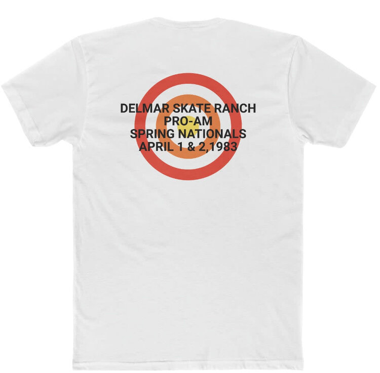 45RPM Del Mar 1983 Tee | White