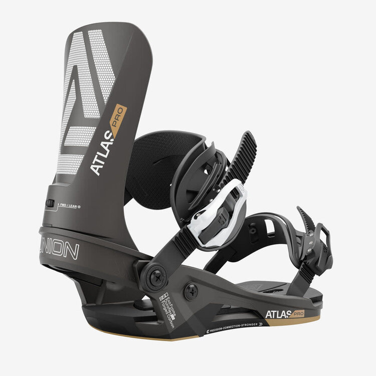 Union Union Atlas Pro Snowboard Binding 2026 (Unisex) | Metallic Black