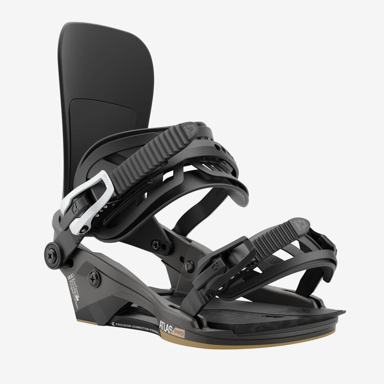 Union Union Atlas Pro Snowboard Binding 2026 (Unisex) | Metallic Black