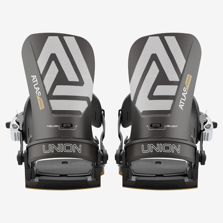 Union Union Atlas Pro Snowboard Binding 2026 (Unisex) | Metallic Black