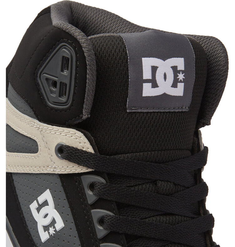 DC Dc Pure High-Top (Mens) | Black/Grey/Brown