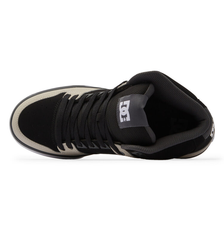 DC Dc Pure High-Top (Mens) | Black/Grey/Brown