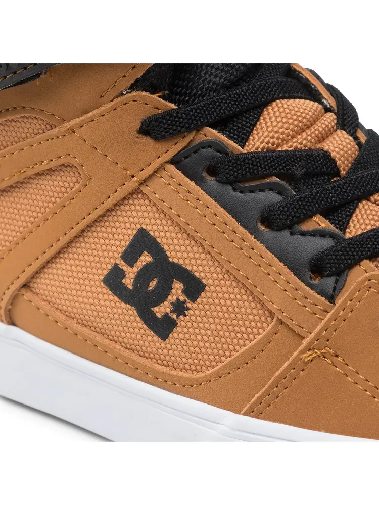 DC Dc Pure High-Top Winterized Ev (Youth) | Brown/Wheat