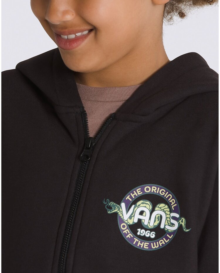 Vans Vans Snake Style Zip Hoodie (Youth) | Black