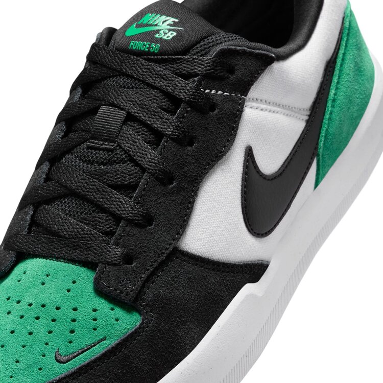 Nike SB Nike Sb Force 58 (Unisex) | White/Black-Stadium Green