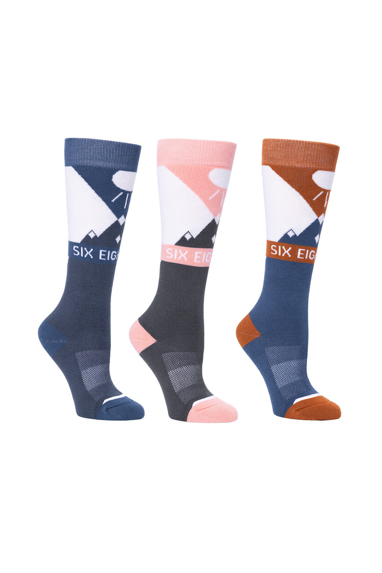 686 686 Daybreak Sock-3Pk (Womens) 2026 | Assorted