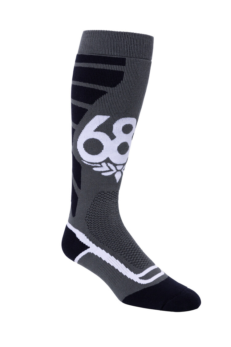 686 686 Strike Sock-3Pk (Mens) 2026 | Black/White/Cypress