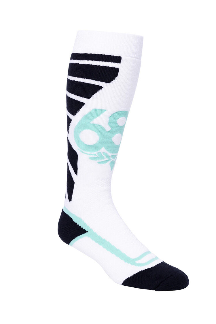 686 686 Strike Sock-3Pk (Mens) 2026 | Black/White/Cypress