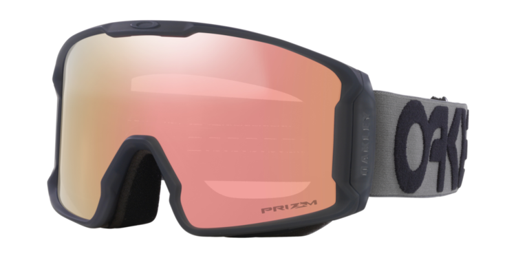 Oakley Oakley Line Miner L Matte Forged Iron 2027 | Prizm Rose Gold