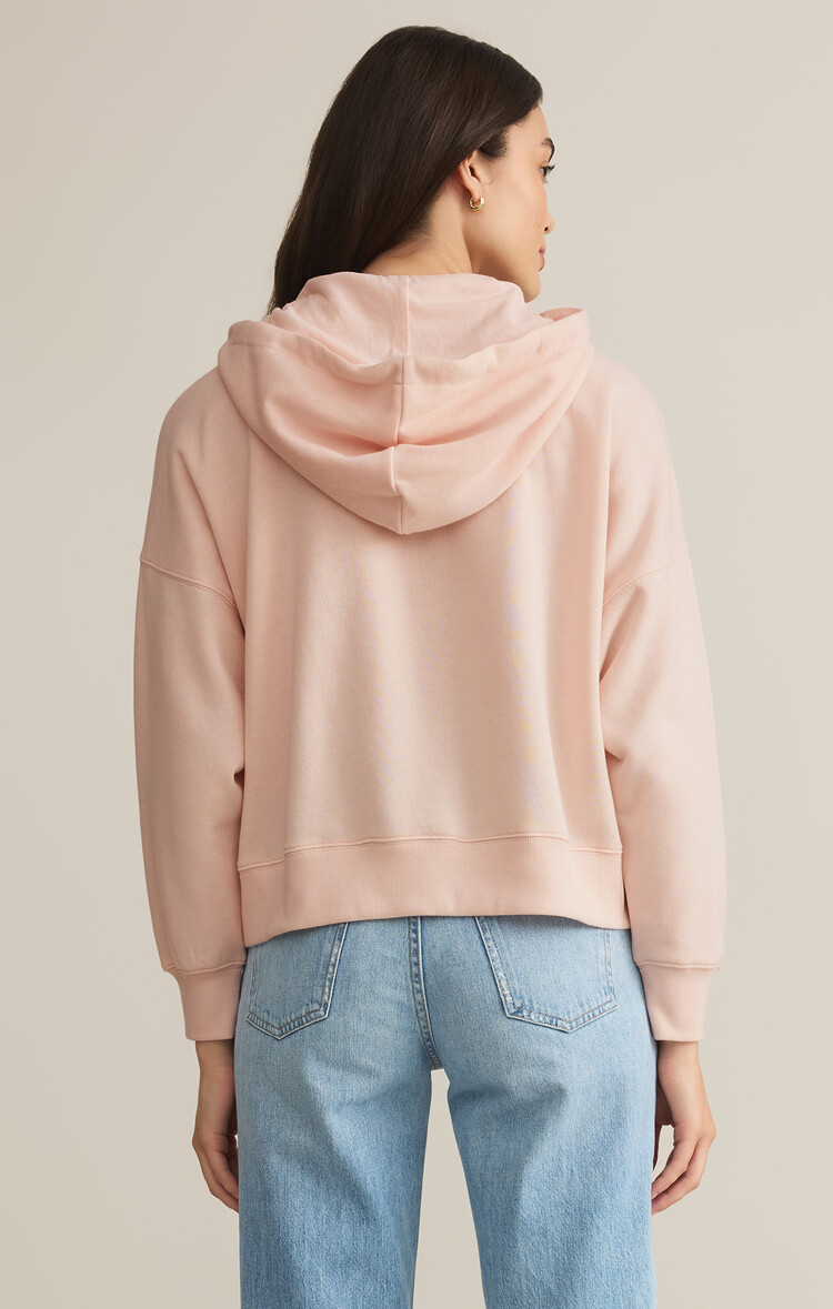 Z Supply Z Supply Infield Hoodie | Pink Salt
