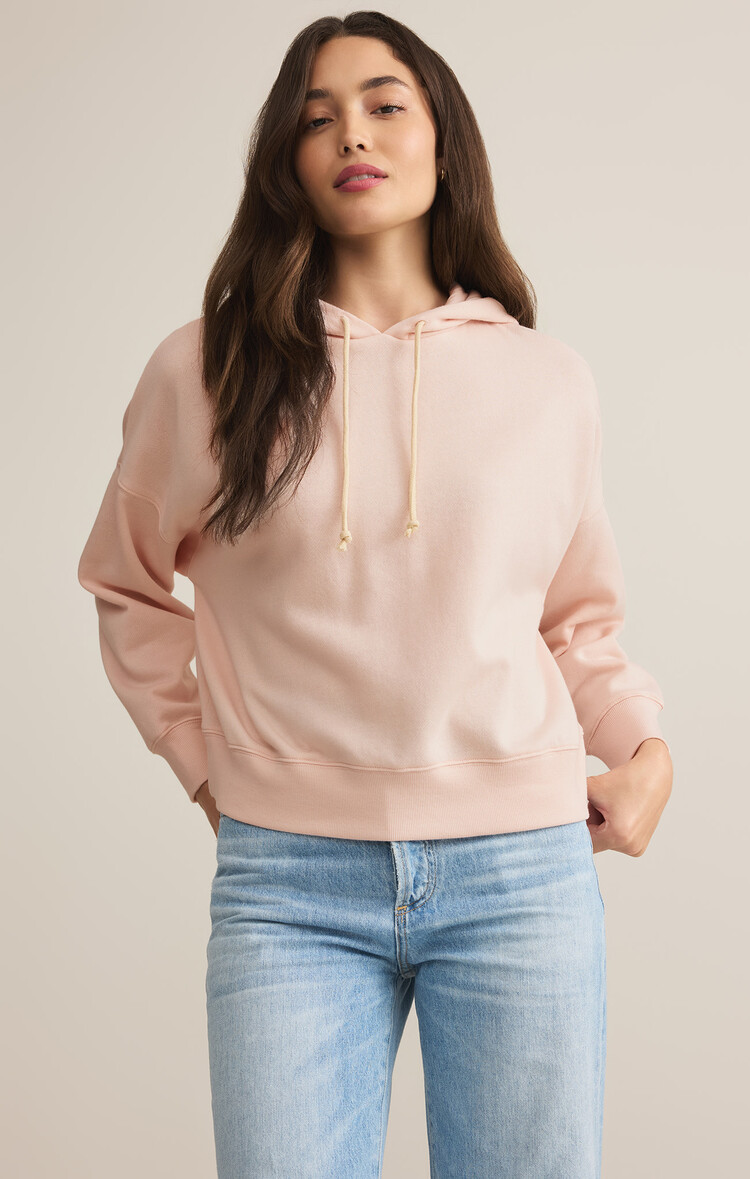Z Supply Z Supply Infield Hoodie | Pink Salt