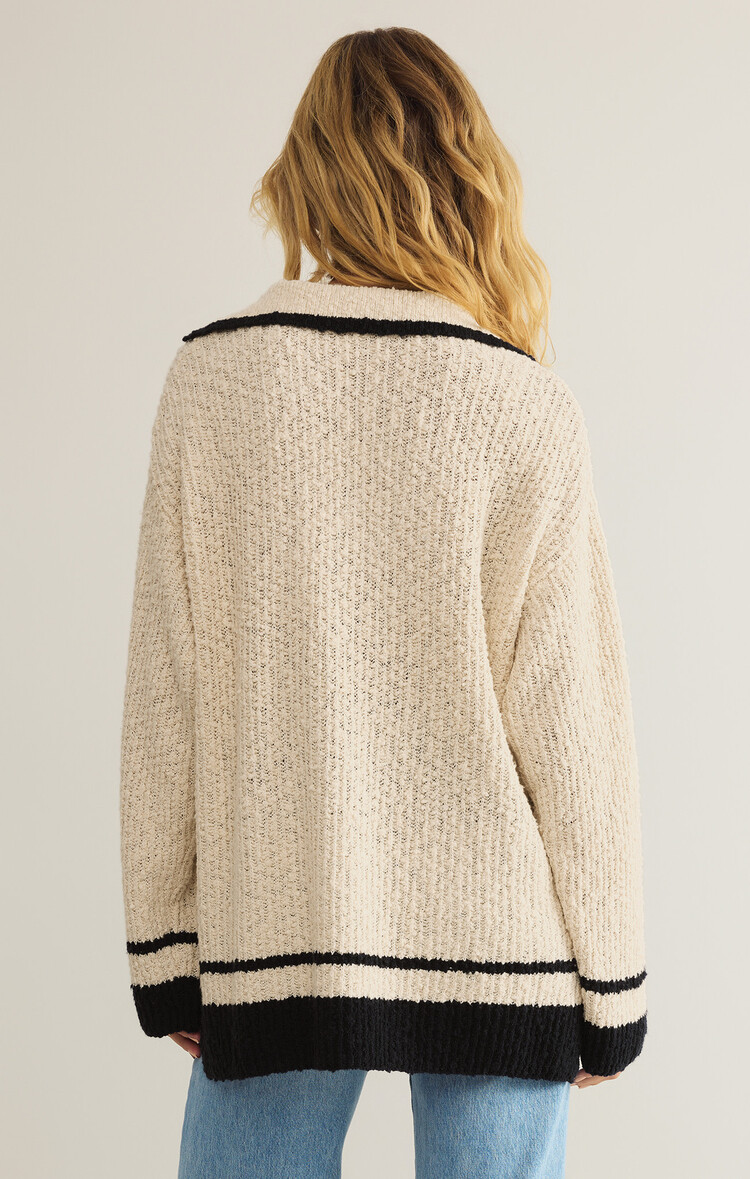 Z Supply Z Supply Hammond Polo Sweater | Natural