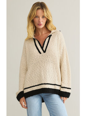 Z Supply Z Supply Hammond Polo Sweater | Natural