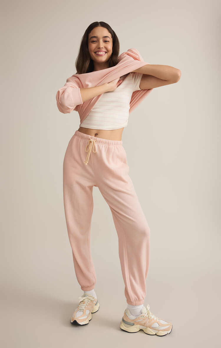 Z Supply Z Supply Stadium Jogger | Pink Salt