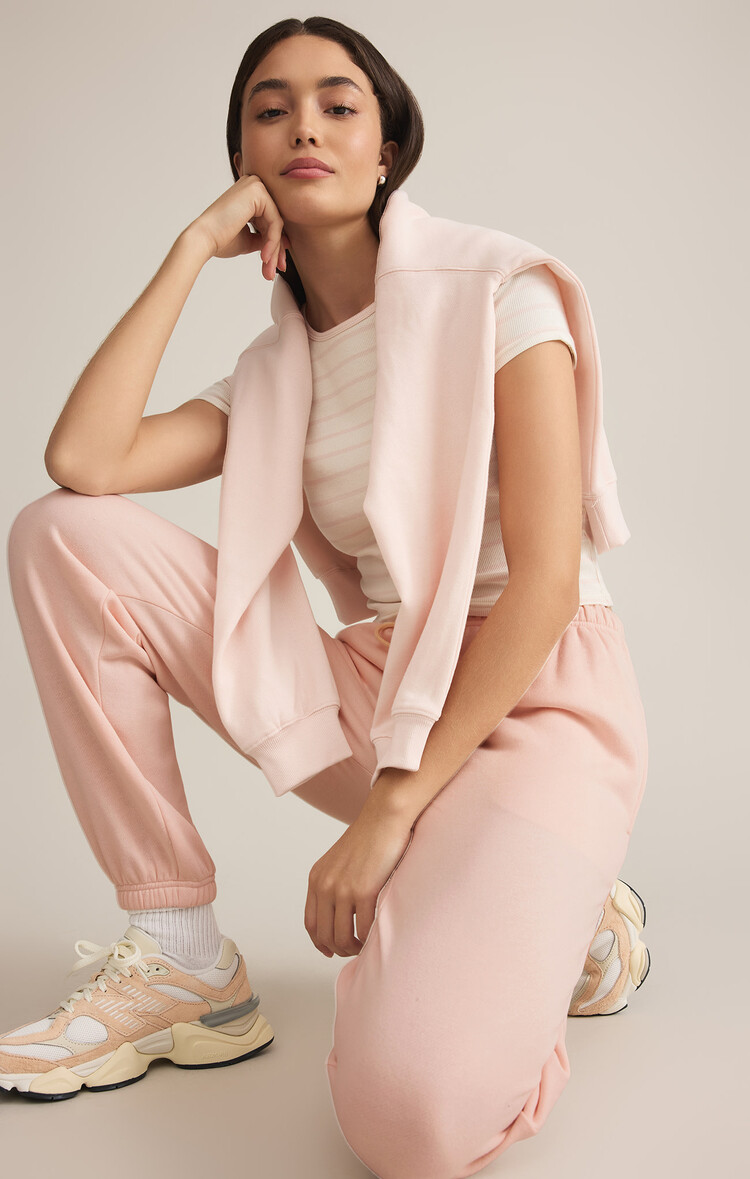 Z Supply Z Supply Stadium Jogger | Pink Salt