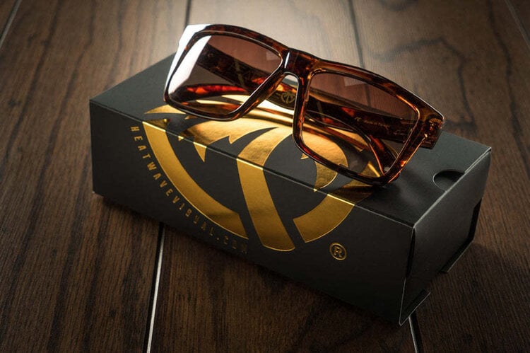 Heatwave Heatwave Vise Z87 Tortoise Brown Polarized Lens