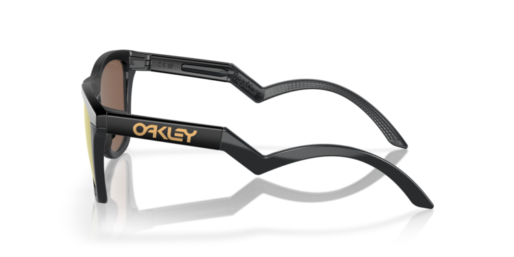 Oakley Oakley Frogskins Hybrid Matte Black Carbon | Prizm 24K Polarized
