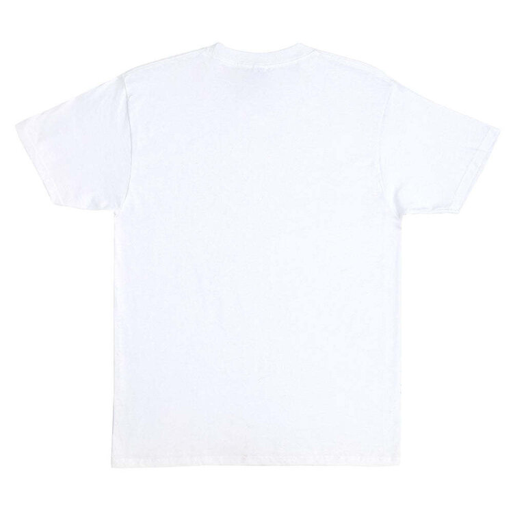 Creature Creature Logo Outline T-Shirt (Mens) | White/Red