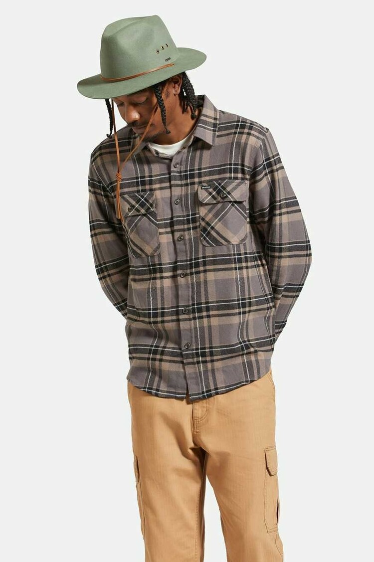 Brixton Brixton Wesley Wthr Guard Packable Fed (Unisex) | Light Moss