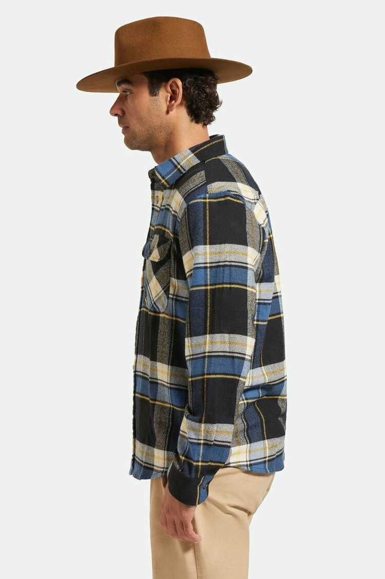 Brixton Brixton Hawkins Wthr Guard Cowboy Hat (Unisex) | Coffee