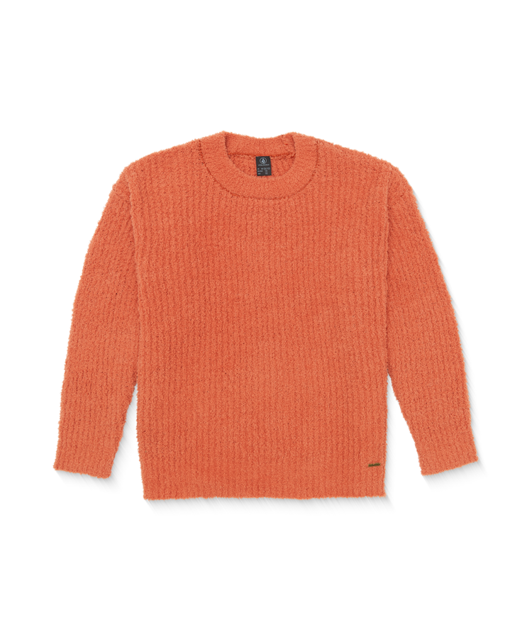 Volcom Volcom Lil Softie Sweater (Youth) | Burnt Orange