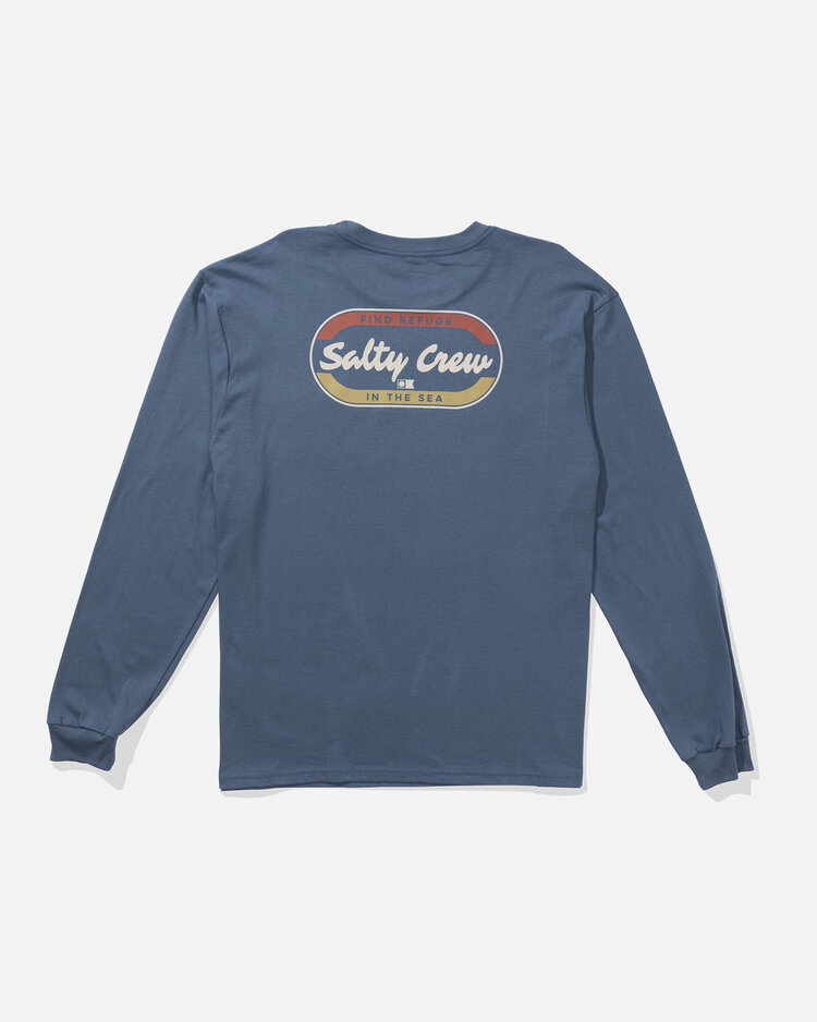 Salty Crew Salty Crew Capsule Classic Ls Tee (Mens) | Slate