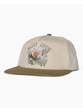 Salty Crew Salty Crew Old School 5 Panel (Mens) | Oyster/Brown