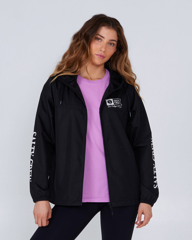 Salty Crew Salty Crew Frits Windbreaker (Womens) | Black