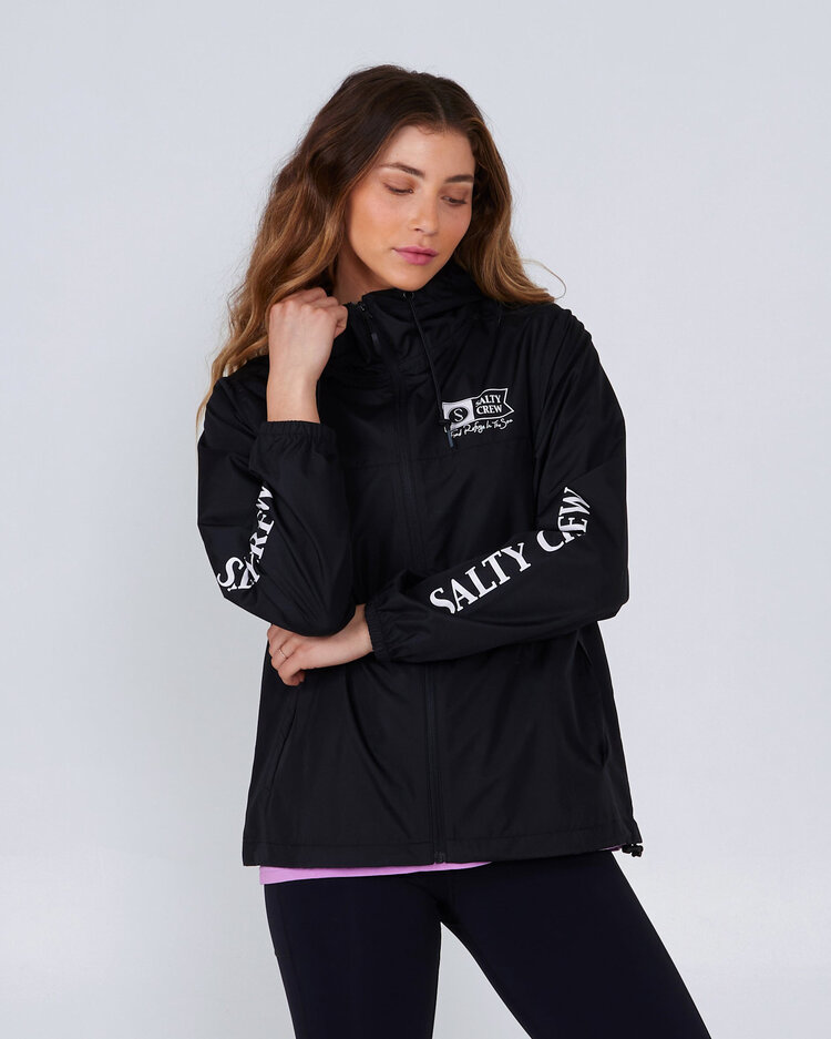Salty Crew Salty Crew Frits Windbreaker (Womens) | Black
