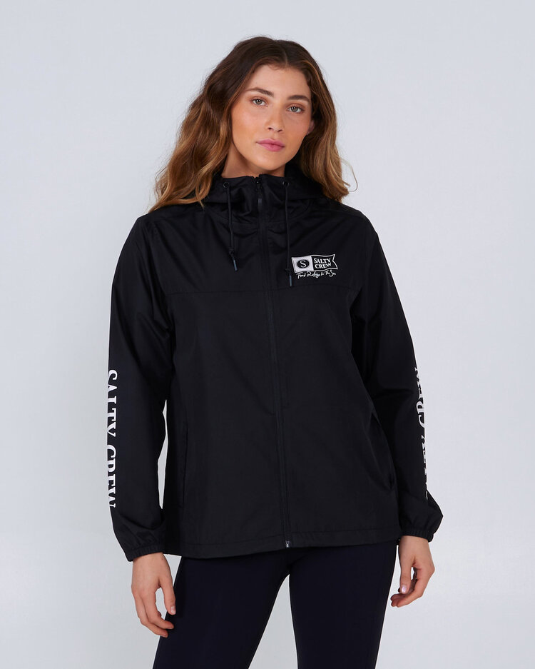 Salty Crew Salty Crew Frits Windbreaker (Womens) | Black