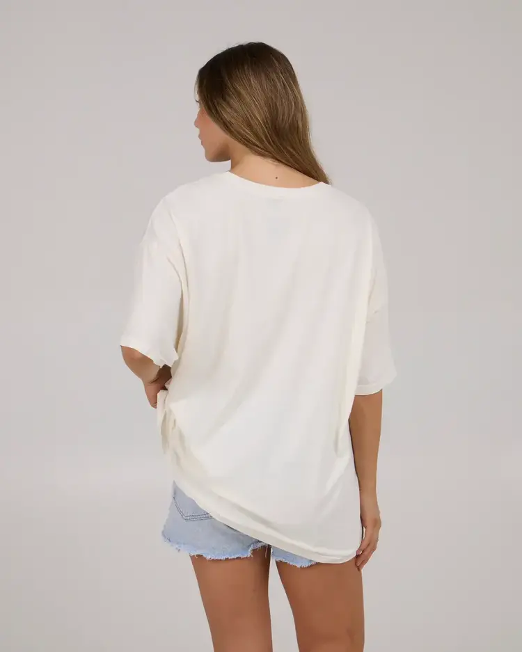Salty Crew Salty Crew Hopper Cover Up Tee (Womens) | Off White