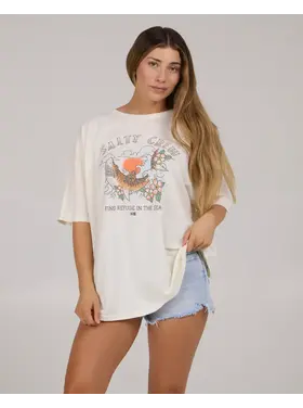 Salty Crew Salty Crew Hopper Cover Up Tee (Womens) | Off White