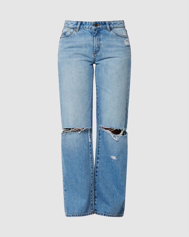 Rolla's Rollas Heidi Low Brad Worn  (Womens) | Brad Blue