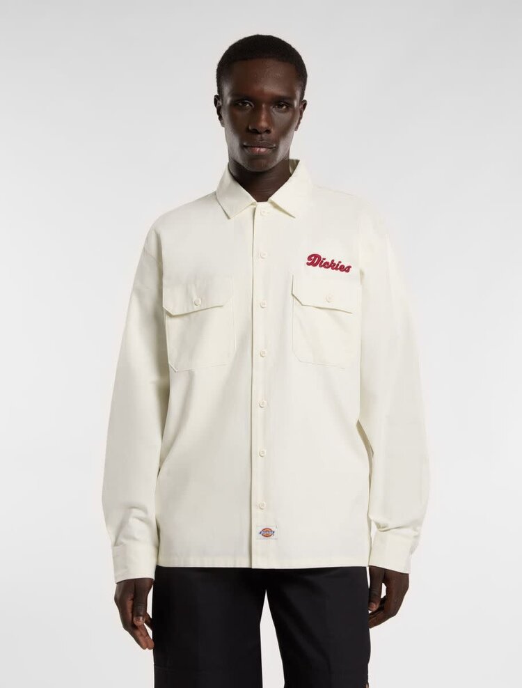 Dickies Dickies Lewistown L/S Shirt (Mens) | Egret