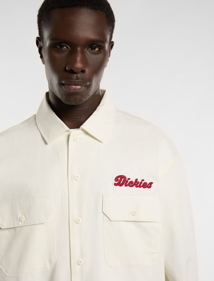 Dickies Dickies Lewistown L/S Shirt (Mens) | Egret