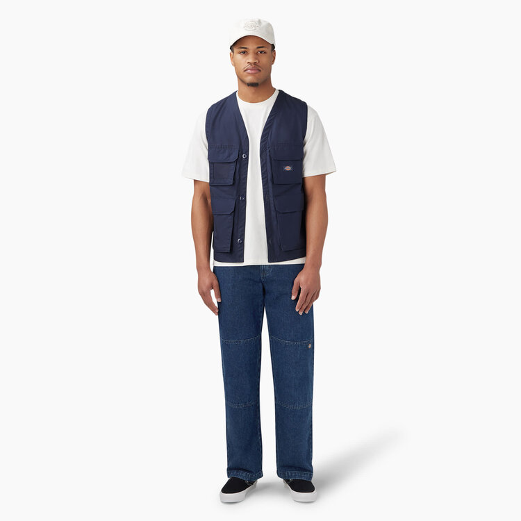 Dickies Dickies Double Knee Denim Pant (Mens) | Stonewashed Indigo Blue