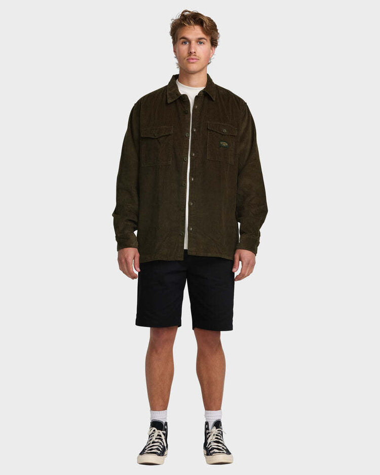 Billabong Billabong Bong Days Ls (Mens) | Chocolate