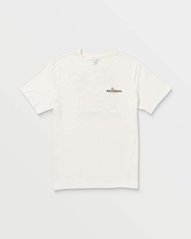 Billabong Billabong No Pressure Premium Ss (Mens) | Off White