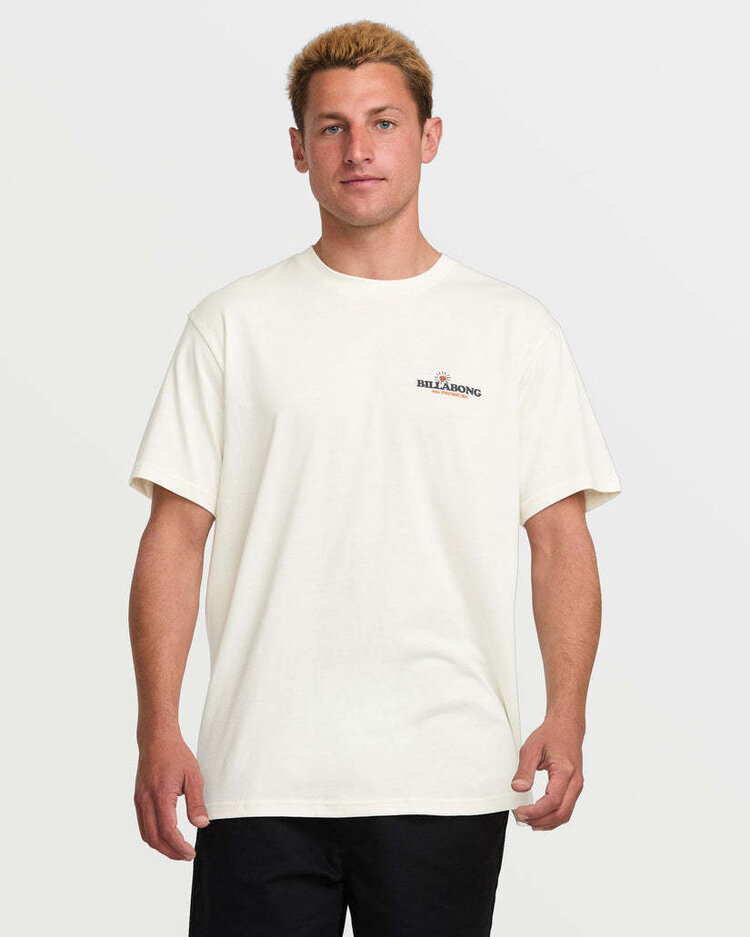 Billabong Billabong No Pressure Premium Ss (Mens) | Off White