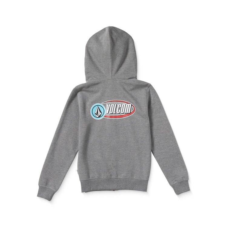 Volcom Volcom Eclipse Zip (Youth) | Med Grey Heather