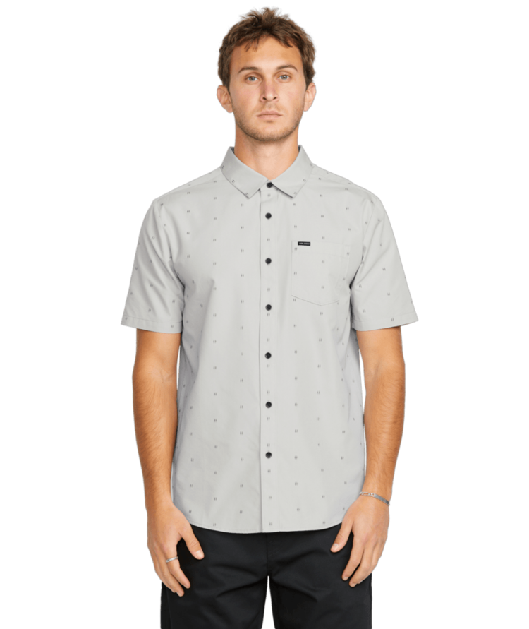 Volcom Volcom Bankstone Ss (Mens) | Light Olive