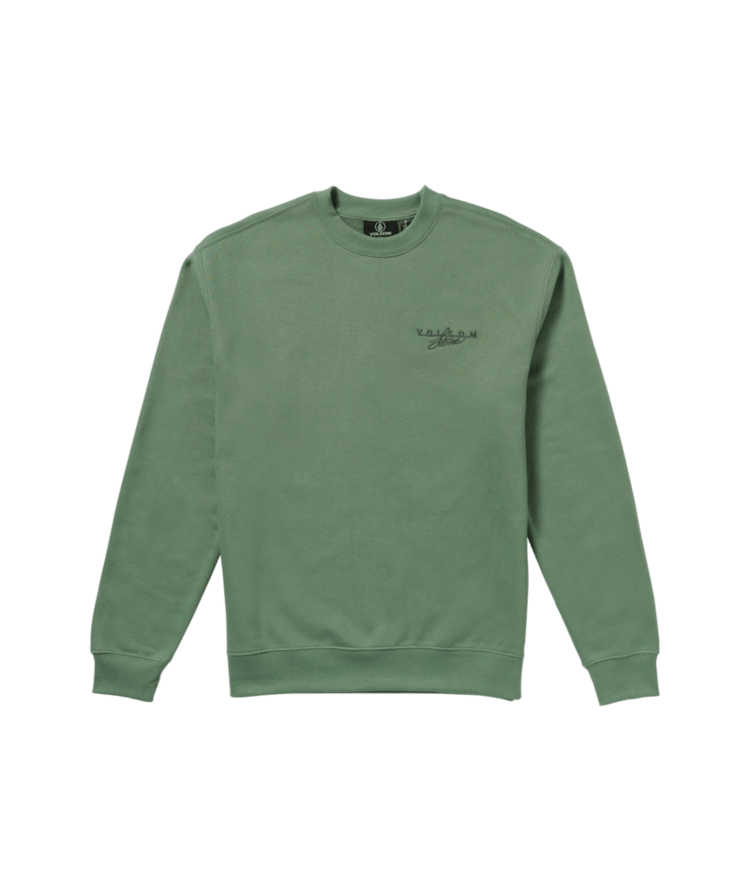 Volcom Volcom Calmstone Crew (Mens) | Light Olive